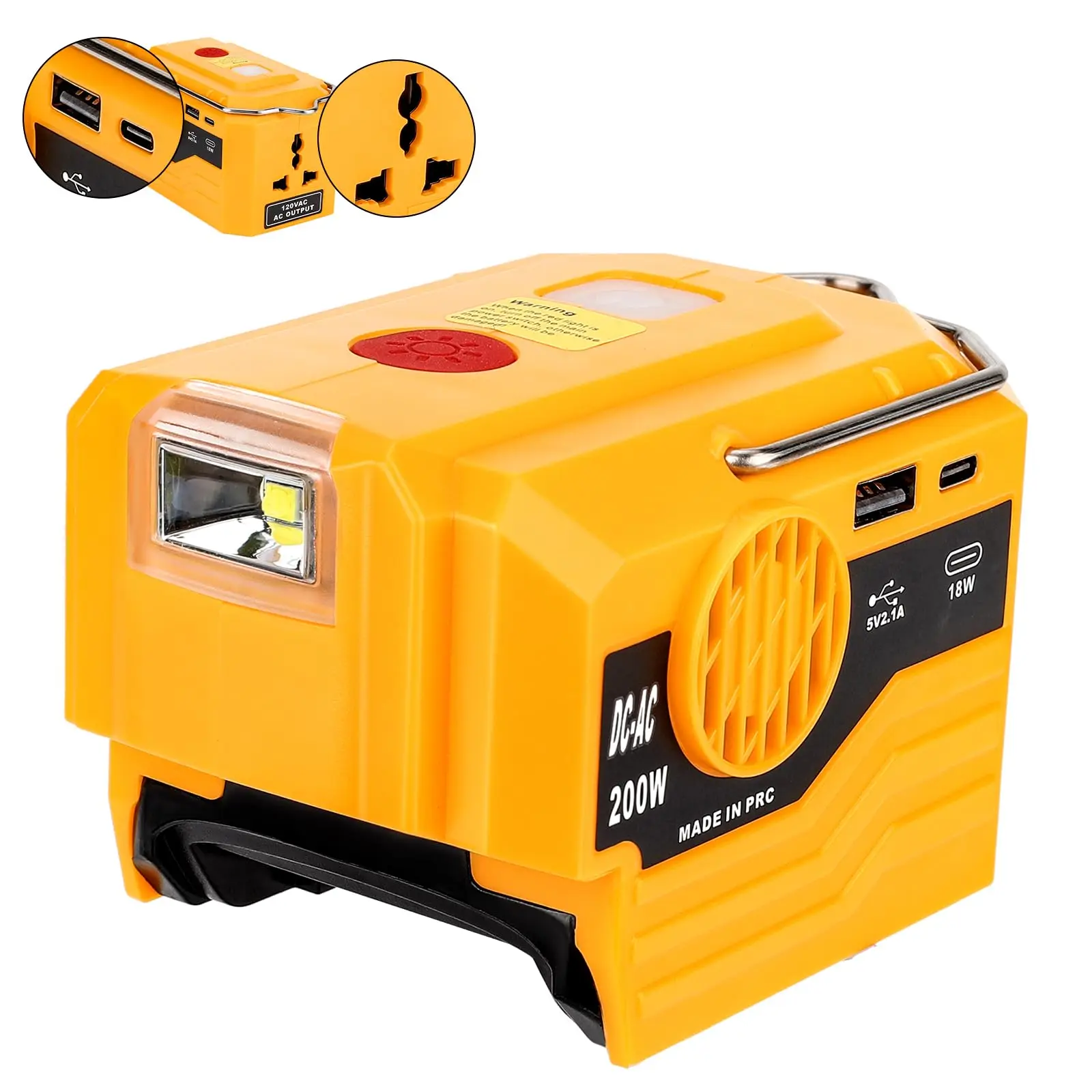 Ac Outdoor Power - Générateur d'énergie portable pour camping extérieur,
