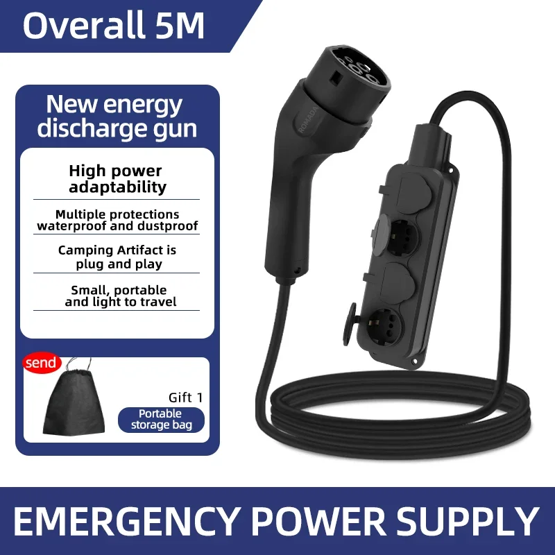 Ac Outdoor Power - Chargeur Portable pour voiture électrique EV,