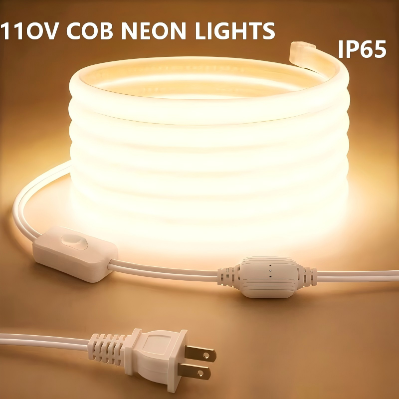 Outdoor Power Strip Weatherproof - Bande lumineuse LED COB à haut