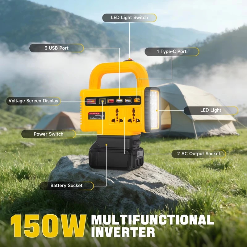 Convertisseur portable 150W DC - Outdoor Power Adapter Usb C avis et prix