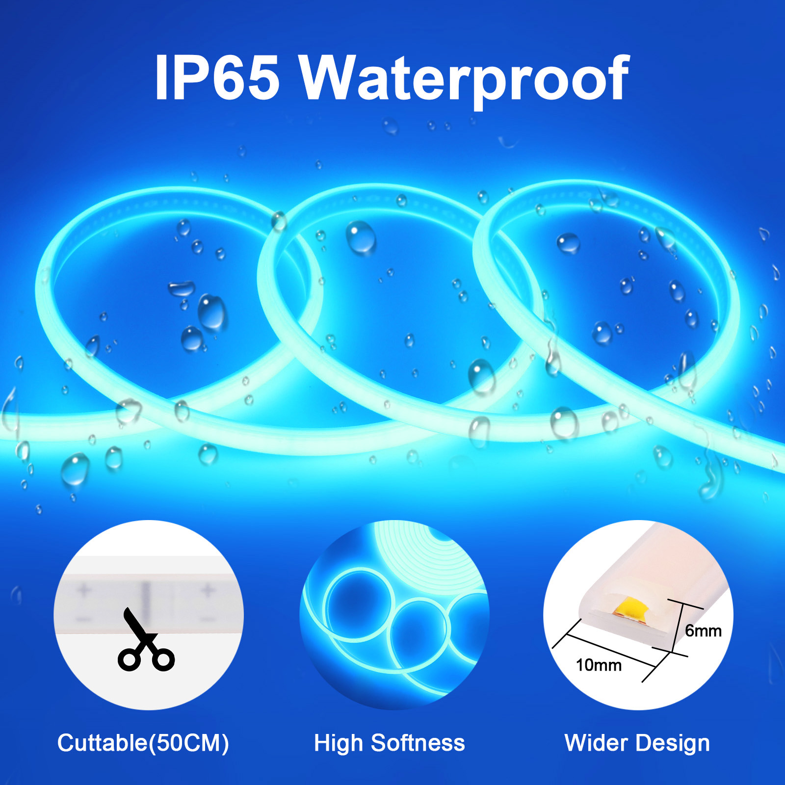 Tuya APP WiFi Dimmable COB LED - Outdoor Power Strip Weatherproof avis et prix