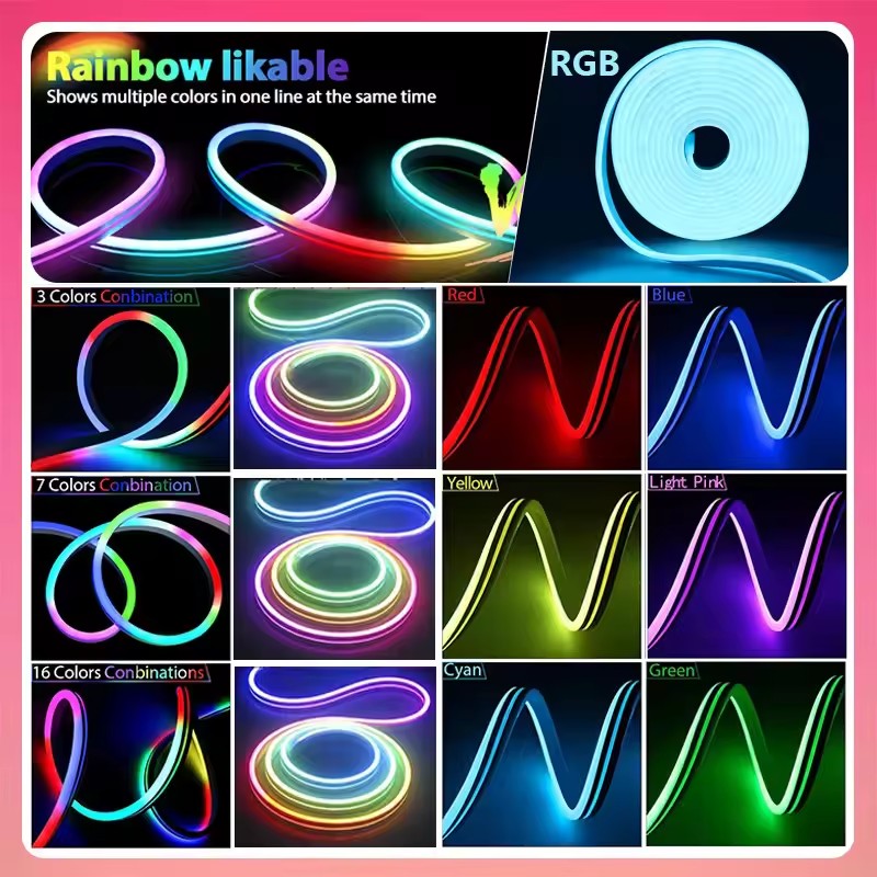 Ruban LED néon adressable 24V  - Outdoor Power Strip Weatherproof avis et prix